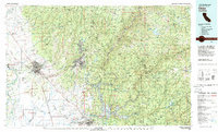 preview thumbnail of historical topo map of Chico, CA in 1980