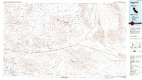 Download a high-resolution, GPS-compatible USGS topo map for Eagle Mountains, CA (1986 edition)