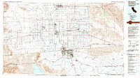 preview thumbnail of historical topo map of El Centro, CA in 1989