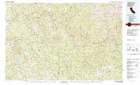 Download a high-resolution, GPS-compatible USGS topo map for Hayfork, CA (1983 edition)