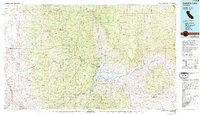 Download a high-resolution, GPS-compatible USGS topo map for Isabella Lake, CA (1994 edition)