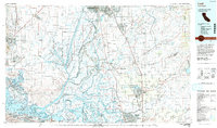 preview thumbnail of historical topo map of Lodi, CA in 1993