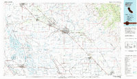 Download a high-resolution, GPS-compatible USGS topo map for Merced, CA (1983 edition)