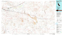preview thumbnail of historical topo map of San Bernardino County, CA in 1977