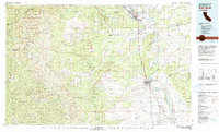 preview thumbnail of historical topo map of Red Bluff, CA in 1979