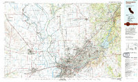 Download a high-resolution, GPS-compatible USGS topo map for Sacramento, CA (1994 edition)