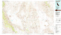 Download a high-resolution, GPS-compatible USGS topo map for Saline Valley, CA (1985 edition)