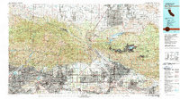preview thumbnail of historical topo map of San Bernardino, CA in 1982