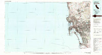Download a high-resolution, GPS-compatible USGS topo map for San Diego, CA (1980 edition)