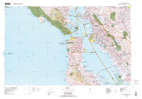 preview thumbnail of historical topo map of San Francisco, CA in 1978