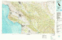 Download a high-resolution, GPS-compatible USGS topo map for San Luis Obispo, CA (1988 edition)