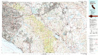 Download a high-resolution, GPS-compatible USGS topo map for Santa Ana, CA (1983 edition)