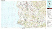 preview thumbnail of historical topo map of Santa Maria, CA in 1982