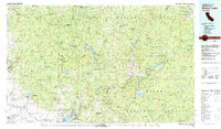 Download a high-resolution, GPS-compatible USGS topo map for Shaver Lake, CA (1991 edition)