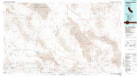 Download a high-resolution, GPS-compatible USGS topo map for Sheep Hole Mountains, CA (1985 edition)