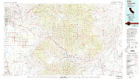 Download a high-resolution, GPS-compatible USGS topo map for Tehachapi, CA (1993 edition)