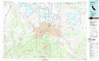 Download a high-resolution, GPS-compatible USGS topo map for Tulelake, CA (1985 edition)