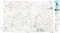 preview thumbnail of historical topo map of Victorville, CA in 1982