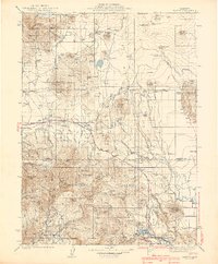 preview thumbnail of historical topo map of Siskiyou County, CA in 1939