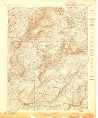 Download a high-resolution, GPS-compatible USGS topo map for Bidwell Bar, CA (1897 edition)