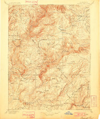 Download a high-resolution, GPS-compatible USGS topo map for Bidwell Bar, CA (1901 edition)