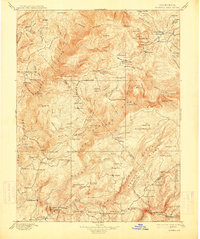 Download a high-resolution, GPS-compatible USGS topo map for Bidwell Bar, CA (1914 edition)