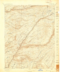1897 Map of Big Trees