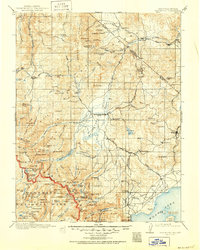 Download a high-resolution, GPS-compatible USGS topo map for Bridgeport, CA (1951 edition)