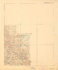 Download a high-resolution, GPS-compatible USGS topo map for Bridgeport, CA (1911 edition)