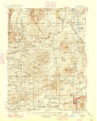 Download a high-resolution, GPS-compatible USGS topo map for Burney, CA (1947 edition)