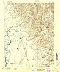 1895 Map of Chico, CA, 1944 Print