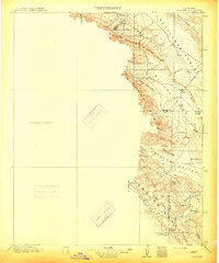 preview thumbnail of historical topo map of San Luis Obispo County, CA in 1914