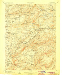 1902 Map of Colfax, 1905 Print