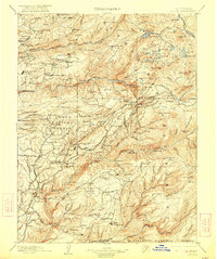 1902 Map of Colfax, 1922 Print