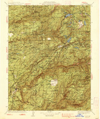 preview thumbnail of historical topo map of Colfax, CA in 1938