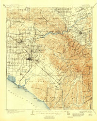Download a high-resolution, GPS-compatible USGS topo map for Corona, CA (1946 edition)