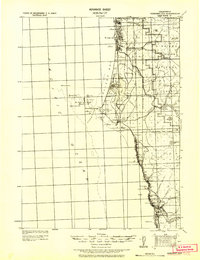 1929 Map of Crescent City