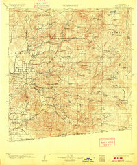 1903 Map of Cuyamaca, 1909 Print