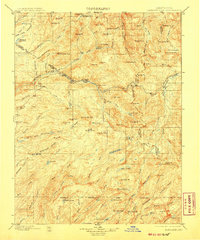preview thumbnail of historical topo map of Tuolumne County, CA in 1898