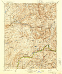 preview thumbnail of historical topo map of Tuolumne County, CA in 1898
