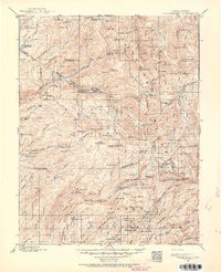 1896 Map of Tuolumne County, CA
