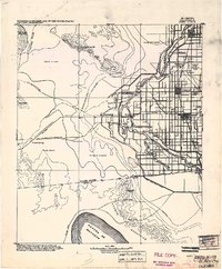 1915 Map of El Centro, CA