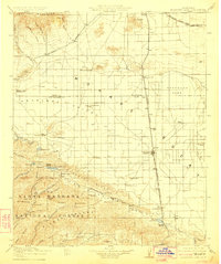 1917 Map of Elizabeth Lake, 1923 Print