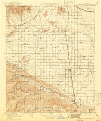 1917 Map of Elizabeth Lake, 1941 Print