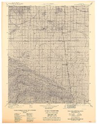 1917 Map of Elizabeth Lake, 1941 Print