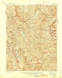 Download a high-resolution, GPS-compatible USGS topo map for Hoaglin, CA (1944 edition)
