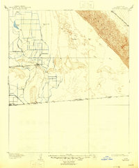 1907 Map of Holtville, CA, 1946 Print