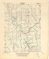 Download a high-resolution, GPS-compatible USGS topo map for Hoopa, CA (1925 edition)