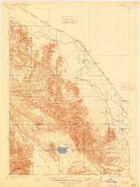 1904 Map of Indio, 1948 Print