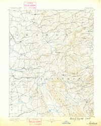 1889 Map of Jackson
